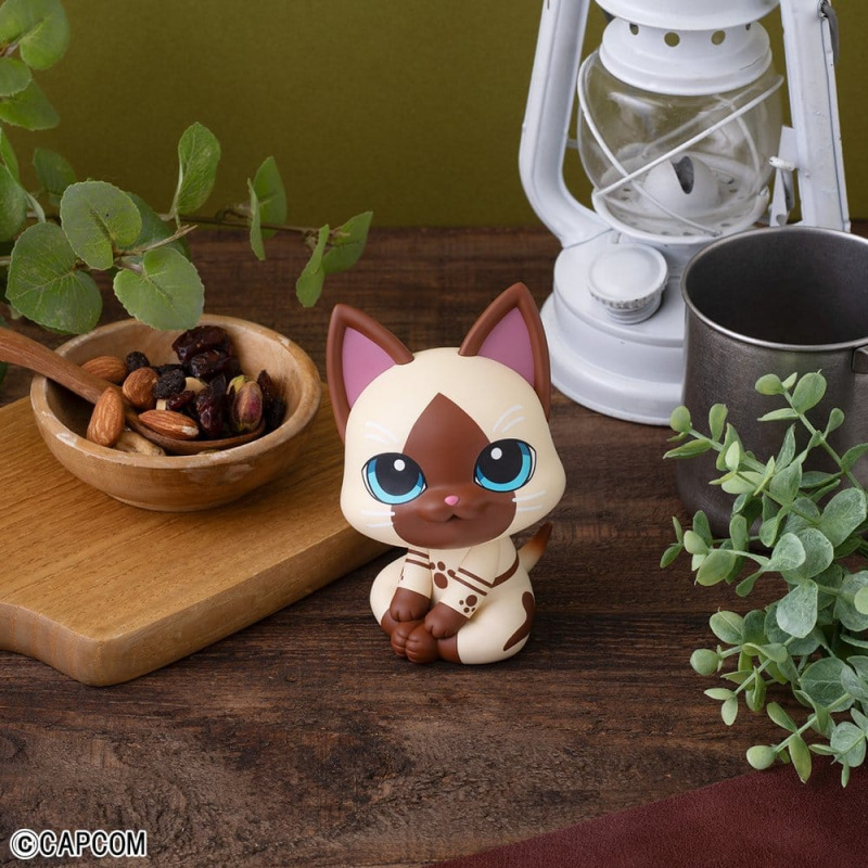 Monster Hunter Look Up PVC Figure Airou 11 cm (with gift) 10