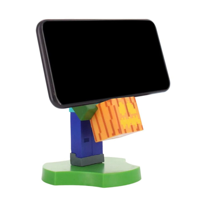 Minecraft Zombie Holdems Cable Guys Mini Device Holder and Phone Stand 11cm 2