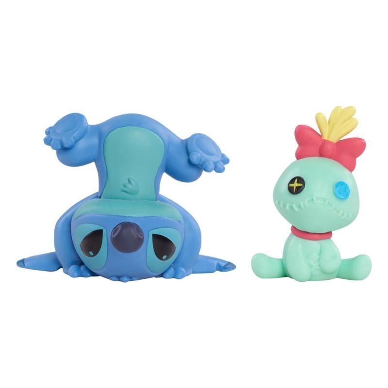 Lilo & Stitch Mini Figure 2-Pack Scrump & Upside Down Stitch 7 cm