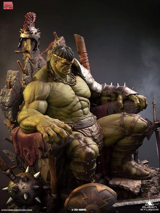 Marvel Comics: Green Scar Hulk Premium Version 1/4 Statue - Queen Studios