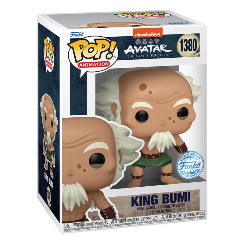 Avatar The Last Airbender POP! Animation Vinyl Figure King Bumi 9 cm