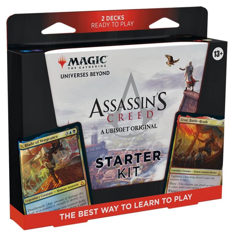Magic the Gathering Universes Beyond: Assassin's Creed Starter Kit 2024 Display (12) english