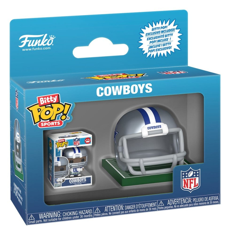 NFL Bitty POP! Helmets Vinyl Figures NFC Series 1 Assortment (12) 4