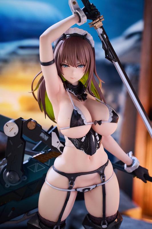 Original Character by Nidy-2D PVC Statue 1/7 Meido-Busou: Blade DX Ver. 27 cm