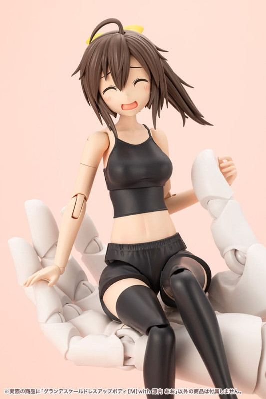 Sousai Shojo Teien Accessory Set for Action Figures Grande Scale Dress Up Body Size M with Ao Gennai 13