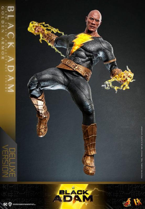 Black Adam DX Action Figure 1/6 Black Adam (Golden Armor) Deluxe Version 33 cm