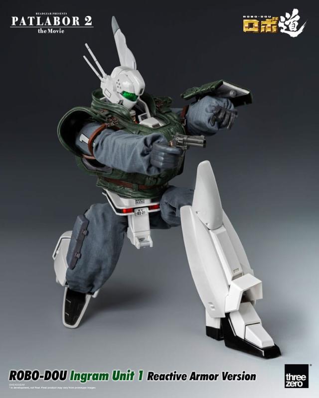 Patlabor 2: The Movie Robo-Dou Action Figure Ingram Unit 1 Reactive Armor Version 23 cm