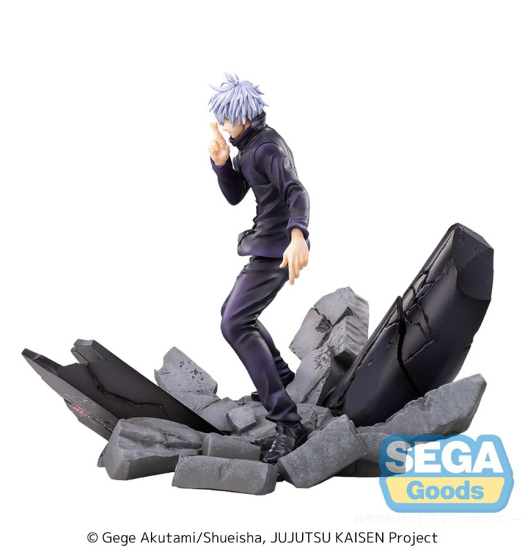 Jujutsu Kaisen Figurizm Luminasta PVC Statue Shibuya Incident Satoru Gojo Unlimited Void 21 cm 8