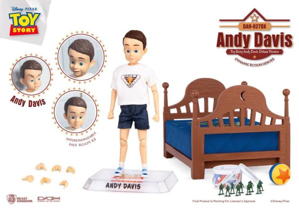 Toy Story: Andy Davis Deluxe Version 14 cm Dynamic 8ction Heroes Action Figure - BKT