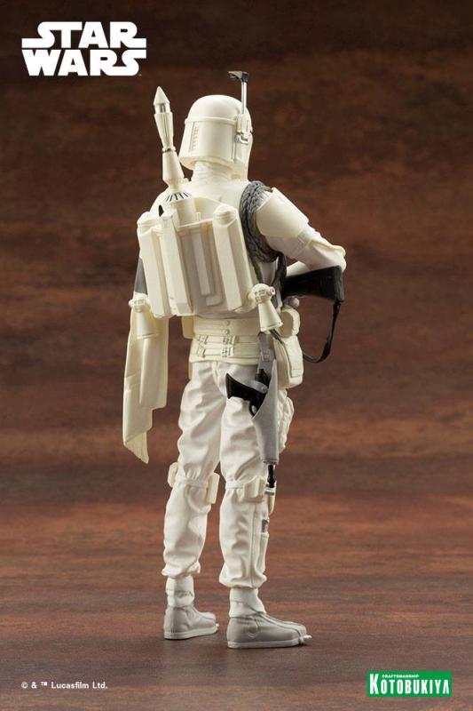 Star Wars ARTFX+ PVC Statue 1/10 Boba Fett White Armor Ver. 18 cm