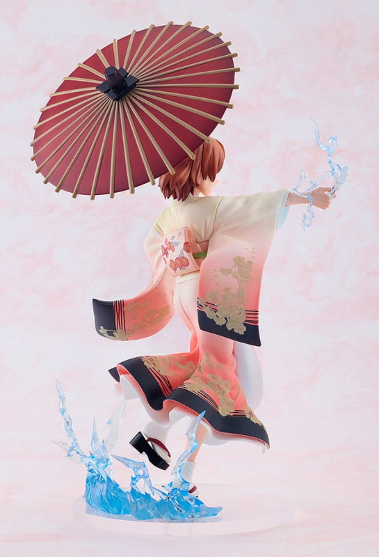 A Certain Scientific Railgun T Statue 1/7 Mikoto Misaka Furisode Kimono Ver. 28 cm 7