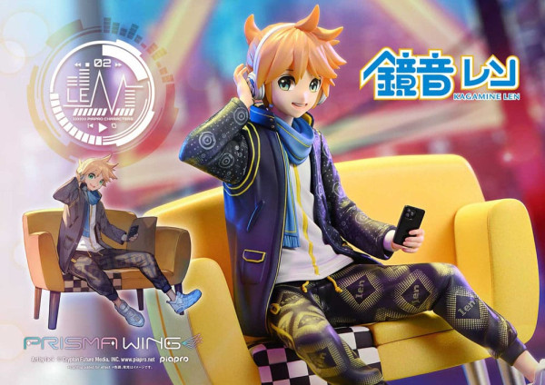 Vocaloid Piapro Characters Prisma Wing PVC Statue 1/7 Kagamine Len (Art by lack) 18 cm 1