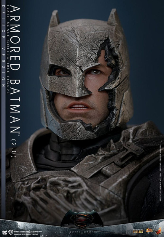 Batman v Superman: Dawn of Justice Movie Masterpiece Action Figure 1/6 Armored Batman 2.0 (Deluxe Ve 2