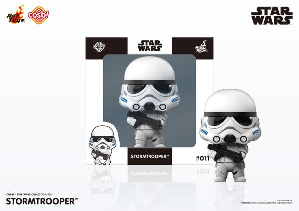 Star Wars: Stormtrooper 8 cm Cosbi Mini Figure - Hot Toys