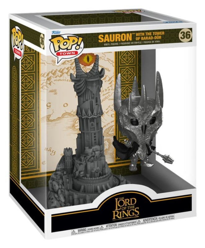 Lord of the Rings POP! Town Vinyl Figures Barad-Dur(GW) 9 cm 1