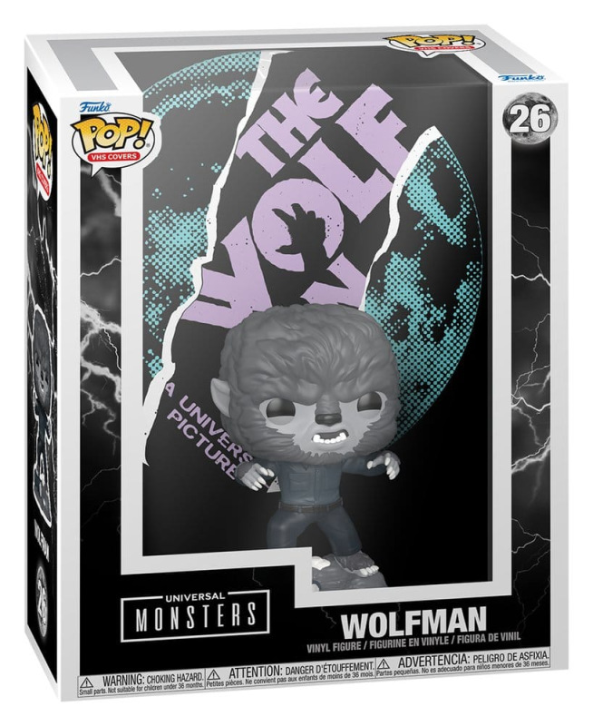 The Wolfman POP! VHS Covers Vinyl Figure Wolfman 9 cm 1