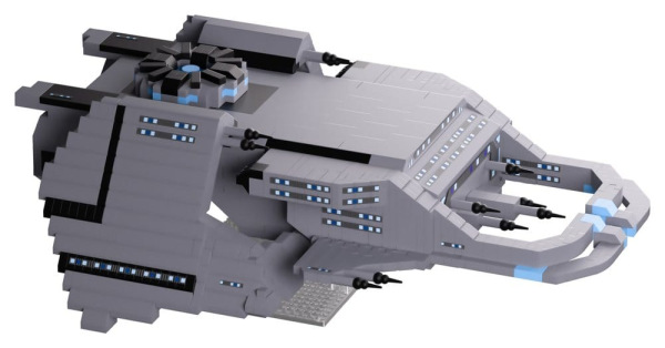 Stellaris Brickset Mammalian Science Ship