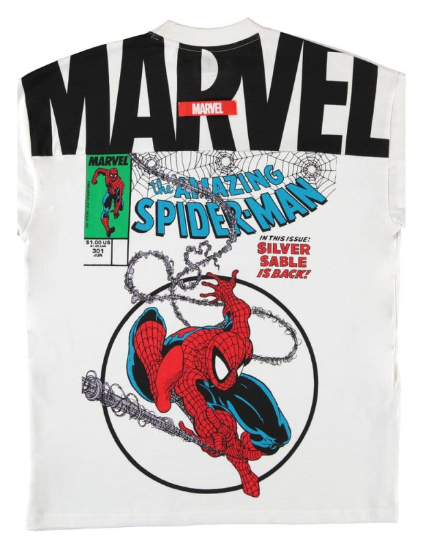 Marvel T-Shirt Spider Man Split Comic 2