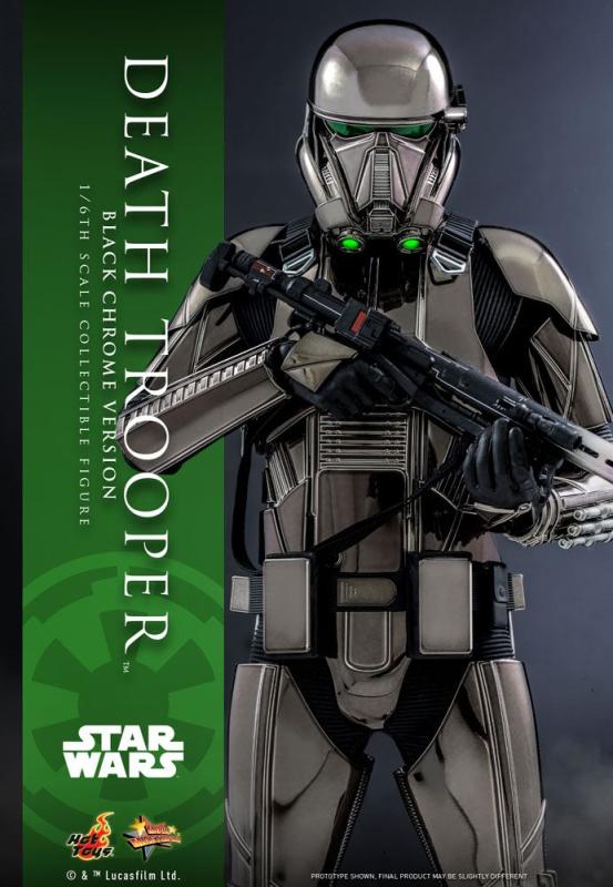 Star Wars: Death Trooper (Black Chrome) 1/6 Action Figure - Hot Toys
