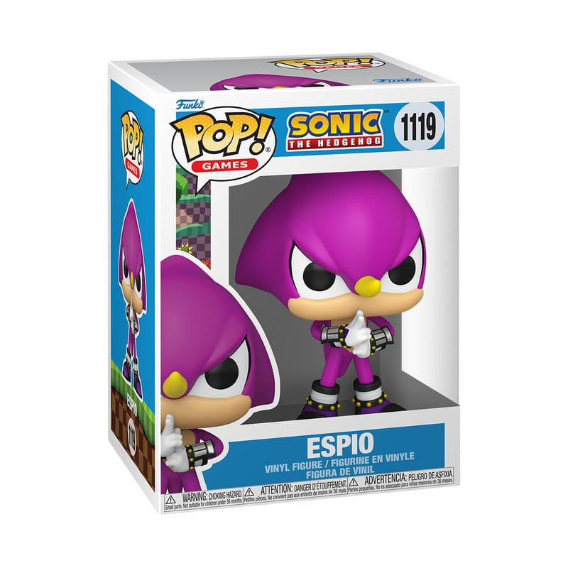 Sonic the Hedgehog POP! Games Vinyl Figure Espio the Chameleon 9 cm 1