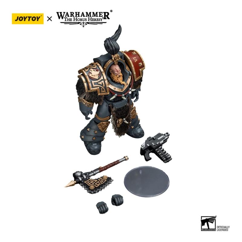 Warhammer The Horus Heresy Action Figure 1/18 Space Wolves Varagyr Wolf Guard Squad Varagyr Terminat