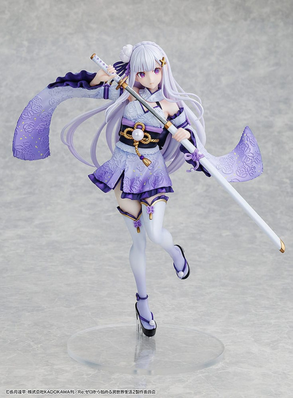 Re:ZERO -Starting Life in Another World- PVC Statue 1/7 Emilia Combat Outfit ver. 24 cm 5