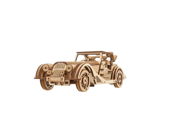 Ugears 3D Wooden Puzzle Sports Car Rapid Mouse 2