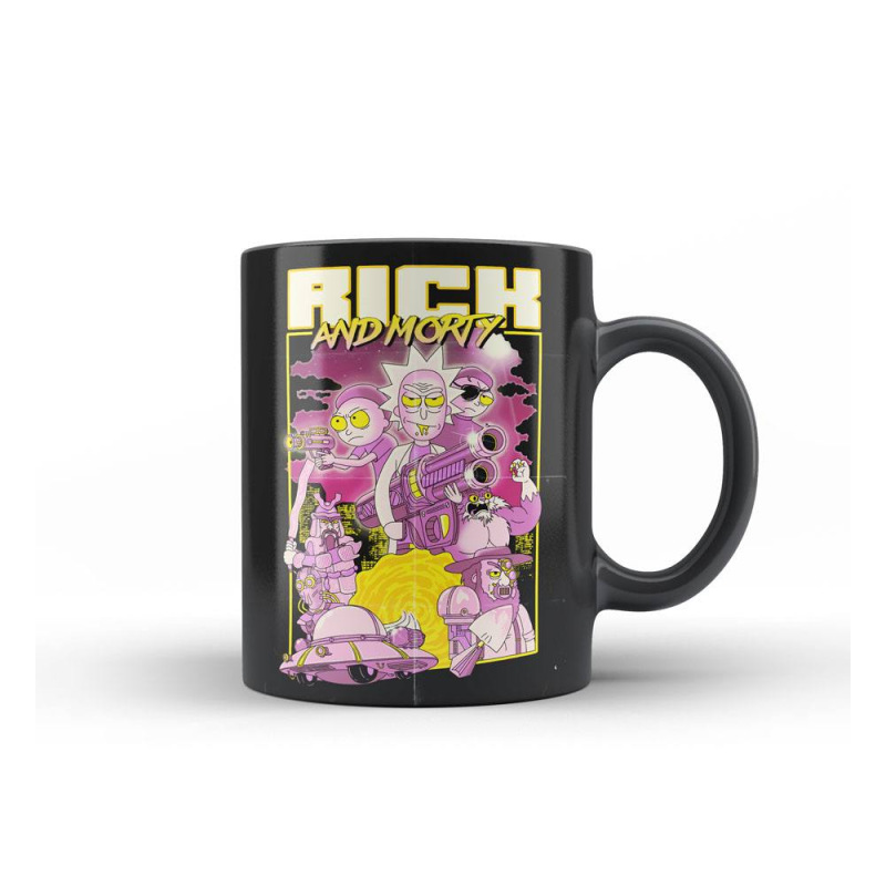 Rick & Morty Mug Retro Poster 1