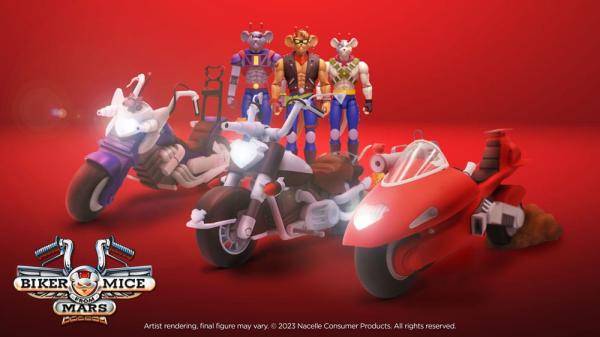 Biker Mice From Mars Vehicles 23 - 25 cm Assortment (6)