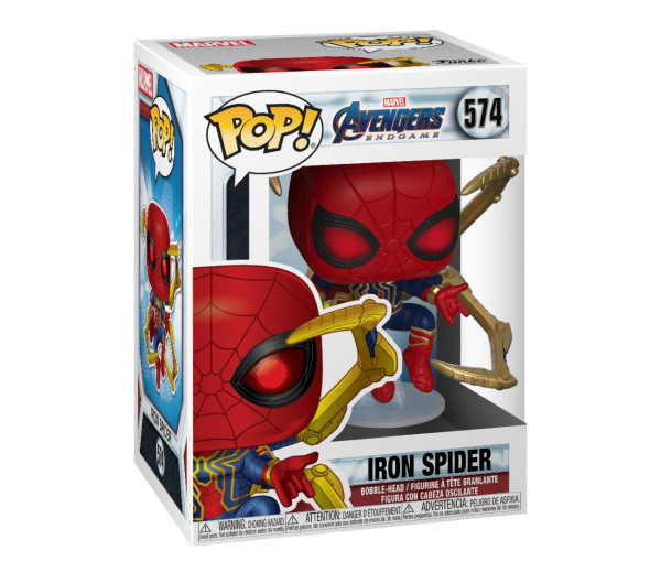Avengers: Endgame POP! Movies Vinyl Figure Iron Spider w/Nano Gauntlet 9 cm 1