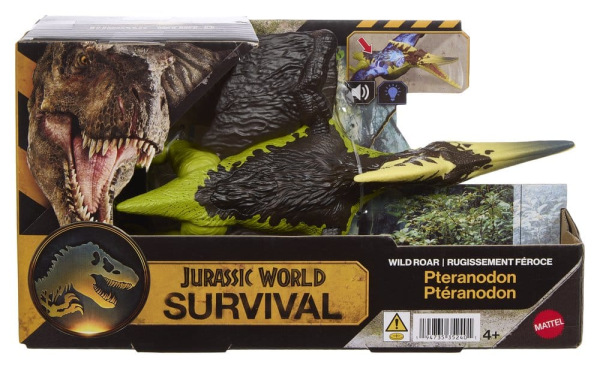 Jurassic World: Survival Action Figure Wild Roar Pteranodon 3