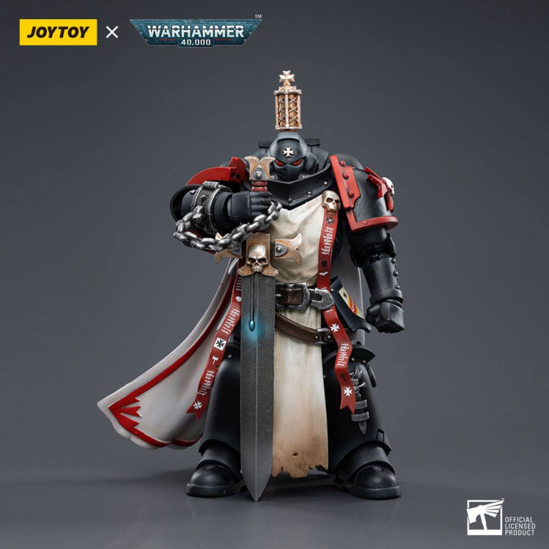 Warhammer 40k Action Figure 1/18 Black Templars Primaris Sword Brethren Eberwulf 12 cm 9