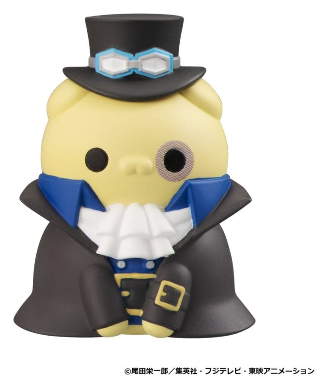 One Piece Mega Cat Project Mini Figures NyanPieceNyan! I'm gonna be king of Paw-rates!! Blind Box As 7