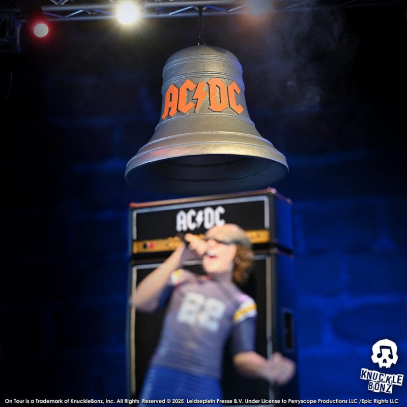 AC/DC Rock Ikonz On Tour Statue PWR UP Tour Hells Bell 5