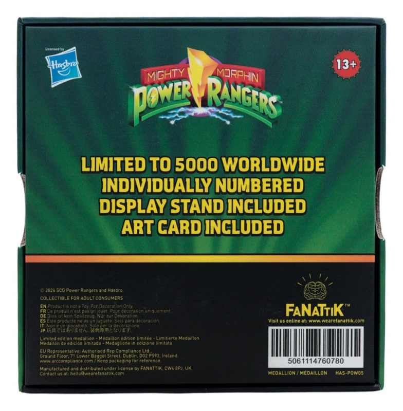 Power Rangers Medallion Megazord Limited Edition 4