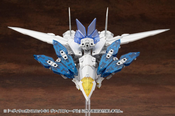 Kotobukiya M.S.G. Model Kit Accessory Set Heavy Weapon Unit 64 Weiss Vogel 12