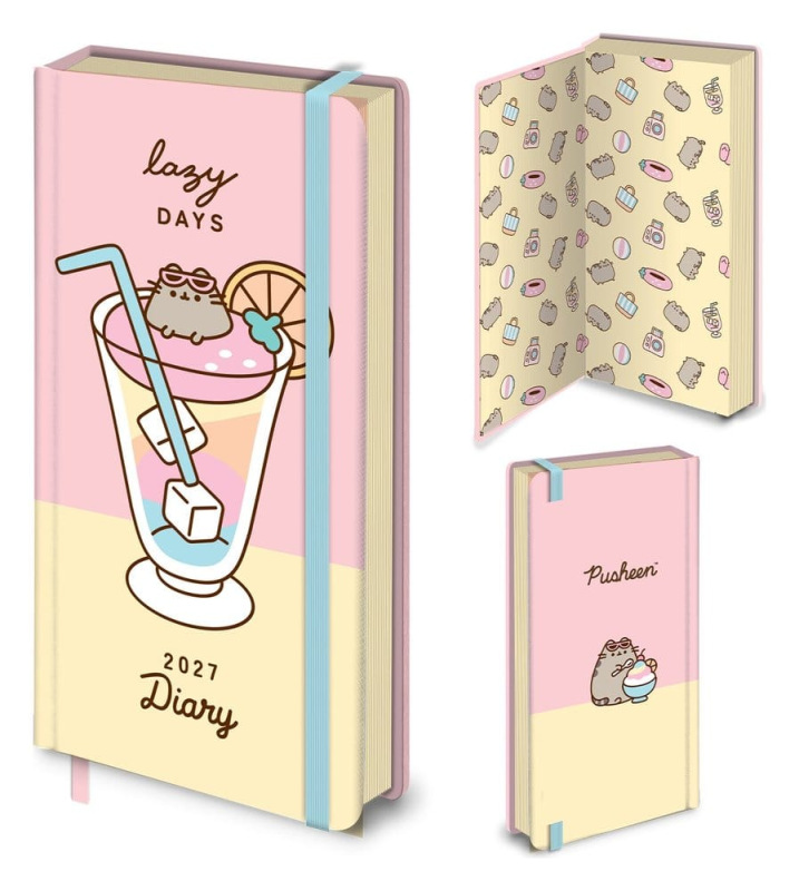 Pusheen Slim WTV Diary 2027 Tropical