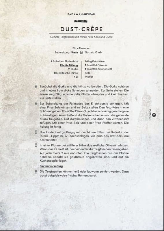 Star Wars Cookbook Cantina: 40 Recipes from a Galaxy Far, Far Away *German Version* 3