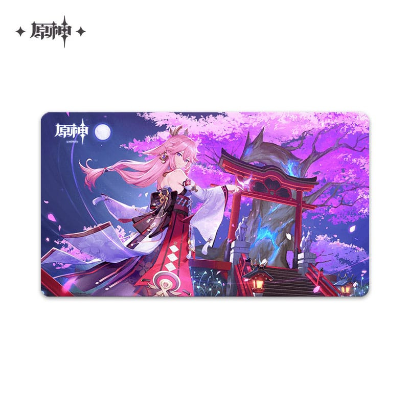Genshin Impact Mousepad Yae Miko 70 x 40 cm 1