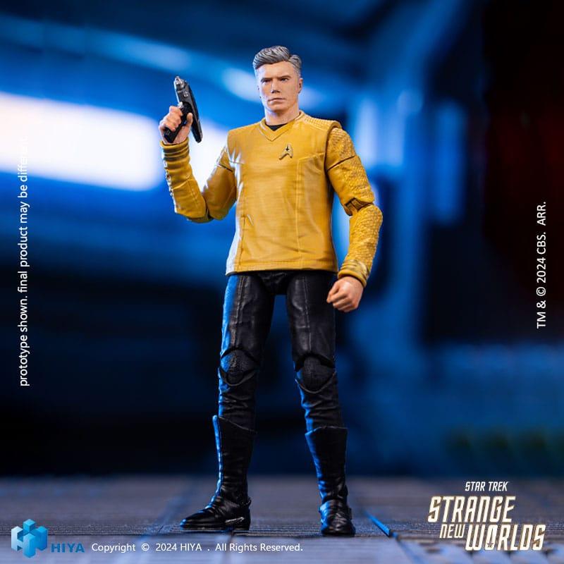 Star Trek Strange New Worlds Exquisite Mini Series Actionfigur 1/18 Pike 11 cm 7