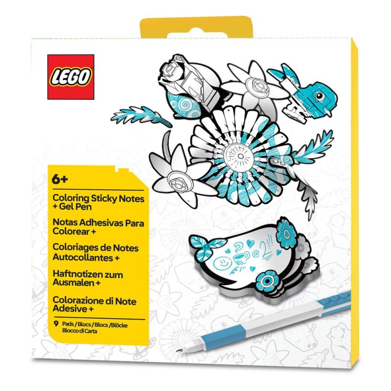 LEGO Sticky Notes Set with Pen Botanicals