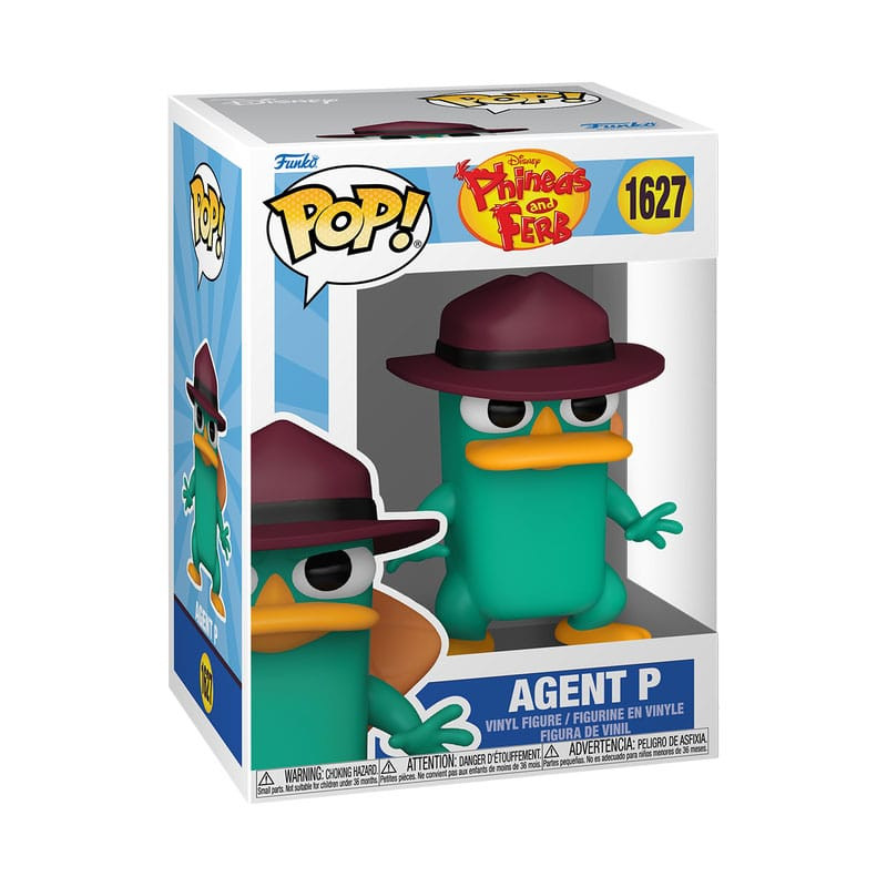 Phineas and Ferb POP! Disney Vinyl Figure Agent Perry 9 cm 1