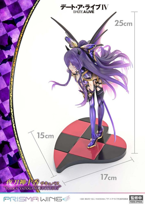 Date A Live Prisma Wing PVC Statue 1/7 Tohka Yatogami succubus 25 cm 6