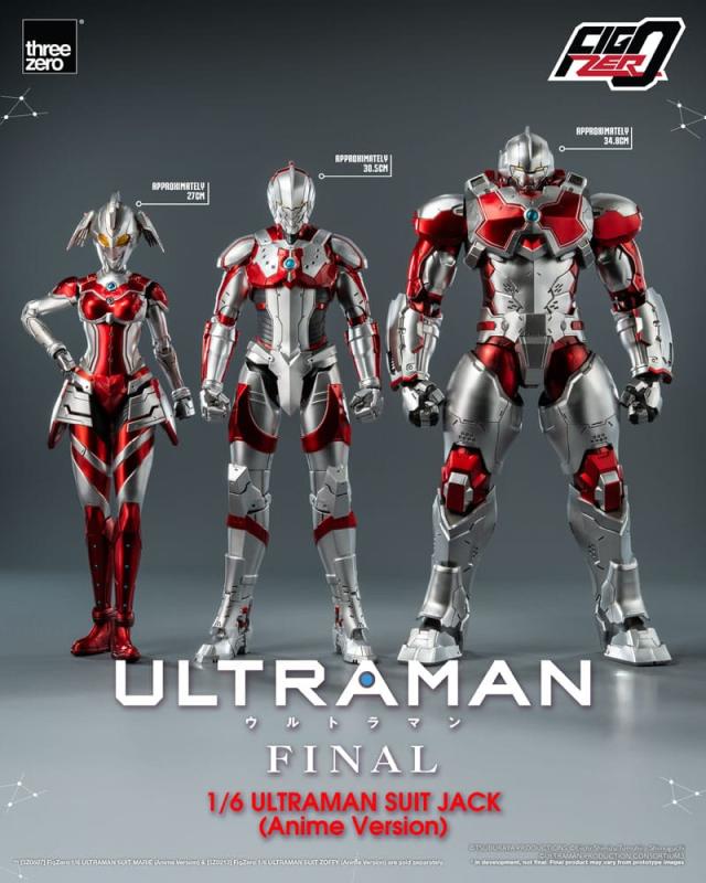 Ultraman Final FigZero Action Figure 1/6 Ultraman Suit Jack Anime Version 35 cm 13