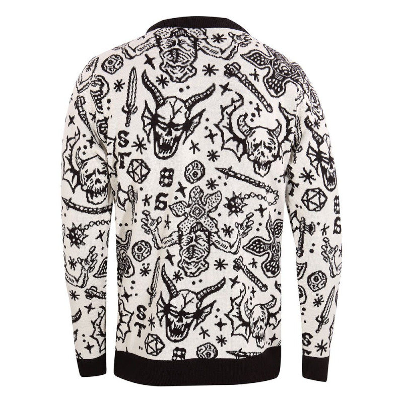 Stranger Things Sweatshirt Christmas Jumper Collage Size S 1
