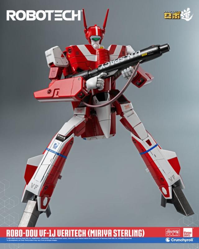 Robotech Action Figure ROBO-DOU VF-1J Veritech (Miriya Sterling) 20 cm 3