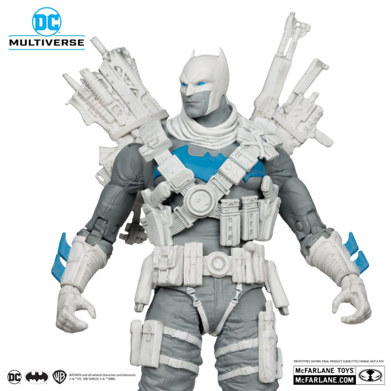DC Multiverse Action Figure The Grim Knight (Dark Nights Metal) (Black & White Accent Edition) (Gold 3
