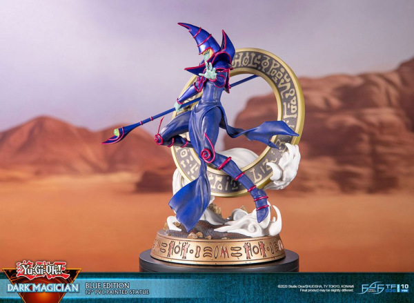 Yu-Gi-Oh! PVC Statue Dark Magician Blue Version 29 cm 8