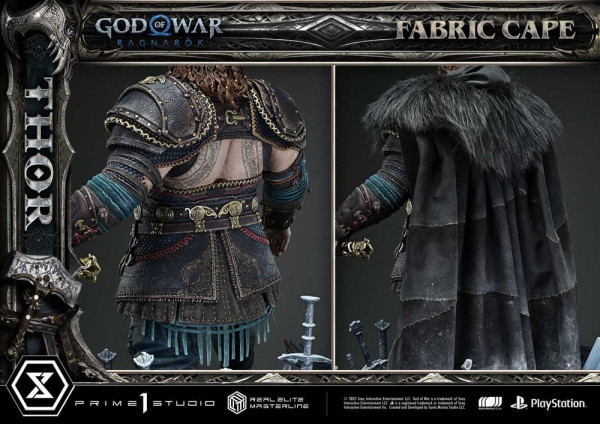 God of War: Ragnarök Real Elite Masterline Series Statue 1/3 Thor 105 cm 1