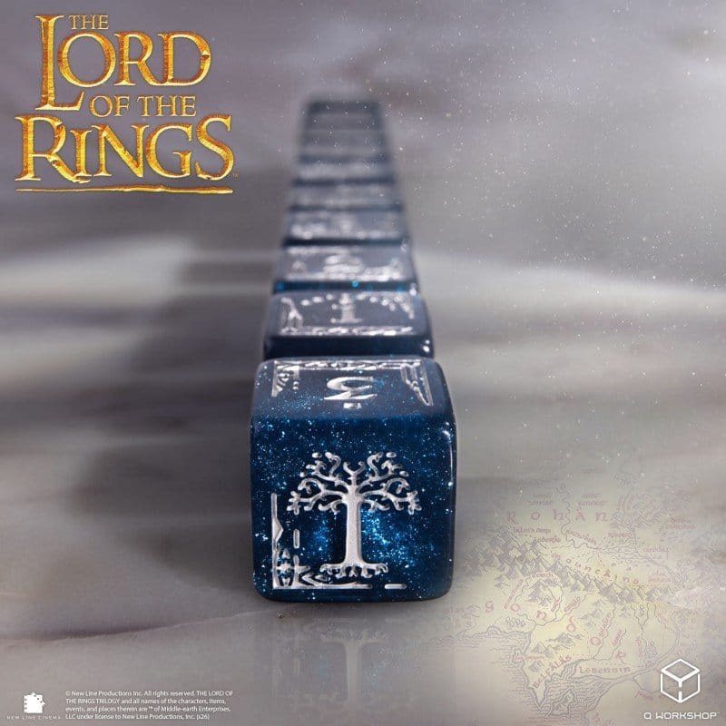 The Lord of the Rings: 10 D6 Dice Set Gondor 3